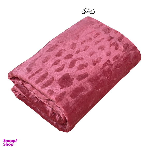 پتو مسافرتی شایسته مدل فایپکو اسکارلت مخمل سنگی سایز 155×200 سانتی متر