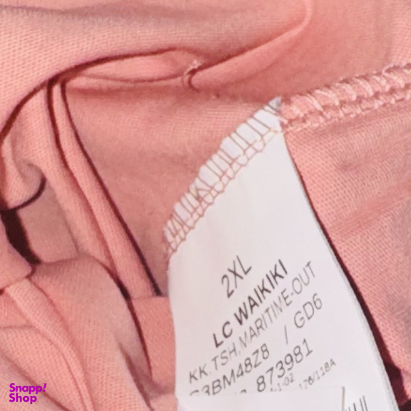 تیشرت آستین کوتاه مردانه ال سی وایکیکی مدل هاوایی پنبه ای