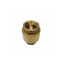 شیر یکطرفه فنری برنجی سایز 1 اینچ کد MT043