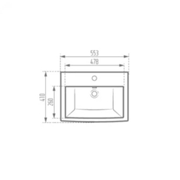 ست روشویی و کابینت مروا کابین مدل ولگا مروارید