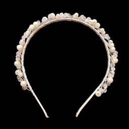 تل مو زنانه مدل کریستالی مرواریدی VENUS-KMB