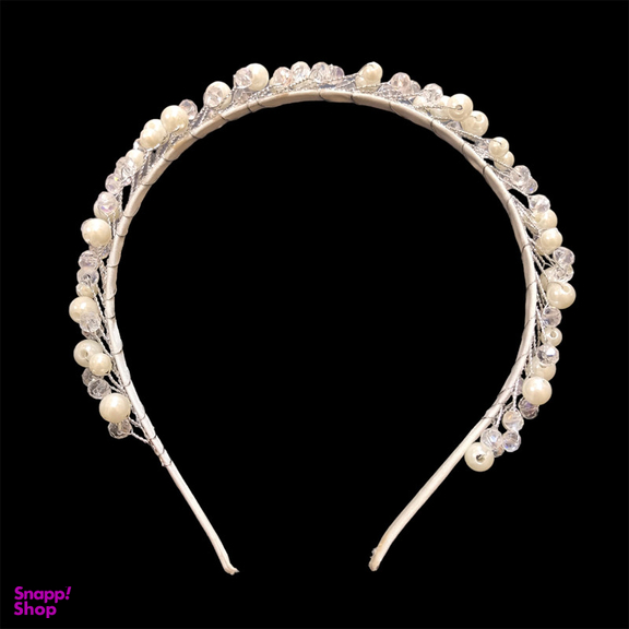 تل مو زنانه مدل کریستالی مرواریدی VENUS-KMB