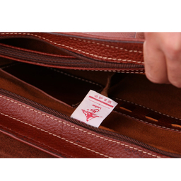 کیف اداری چرم طبیعی مردانه چرم ما کد 0333