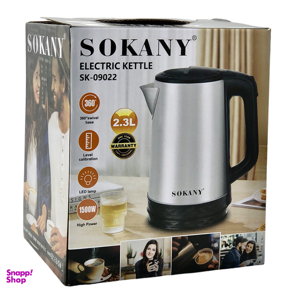 کتری برقی سوکانی مدل SK-09022 گنجایش 2.3 لیتر