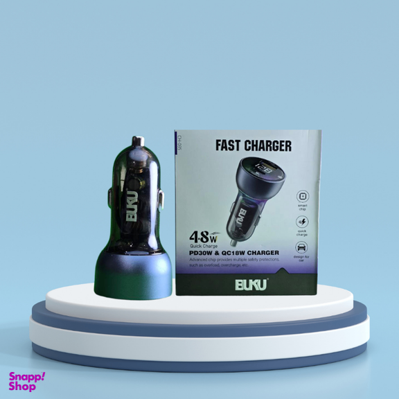 شارژر فندکی مدل PAWA PD QC 48W PW-CC48QCT CA Type-C
