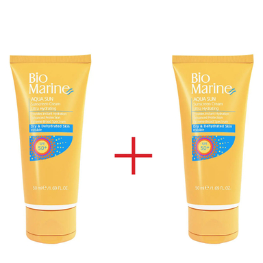 کرم ضد آفتاب بایومارین مدل Aqua Sun حجم 50 میلی‌‌ لیتر مجموعه 2 عددی