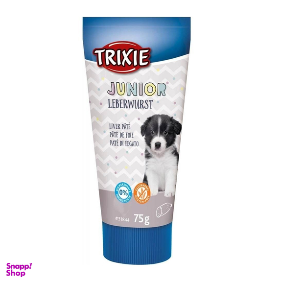 خمیر تشویقی توله سگ تریکسی مدل Junior Leberwurst وزن 75 گرم