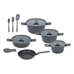 سرویس قابلمه و تابه گرانیتی 12 پارچه لیدوما مدل لئو