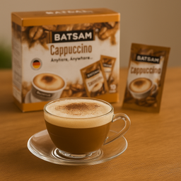 پودر قهوه فوری کاپوچینو باتسام بسته 10 عددی