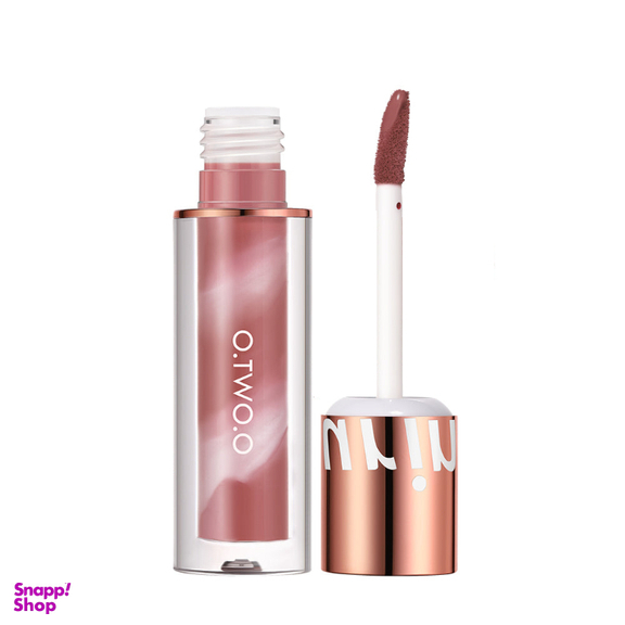 رژ لب مایع او تو او مدل لالی پاپ رنگ 01 mist pink
