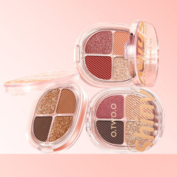 پالت سایه چشم او تو او مدل rose champagne رنگ 02