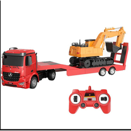 ماشین بازی کنترلی مدل کامیون مرسدس بنز حمل جرثقیل کد E663-003