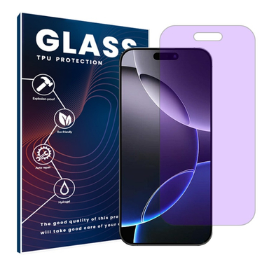 محافظ صفحه نمایش گوشی موبایل ضد اشعه بنفش گلس مناسب برای اپل iPhone 16 Pro Max