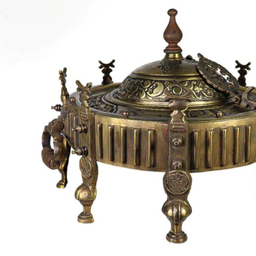 منقل برنجی مدل خان بختیاری