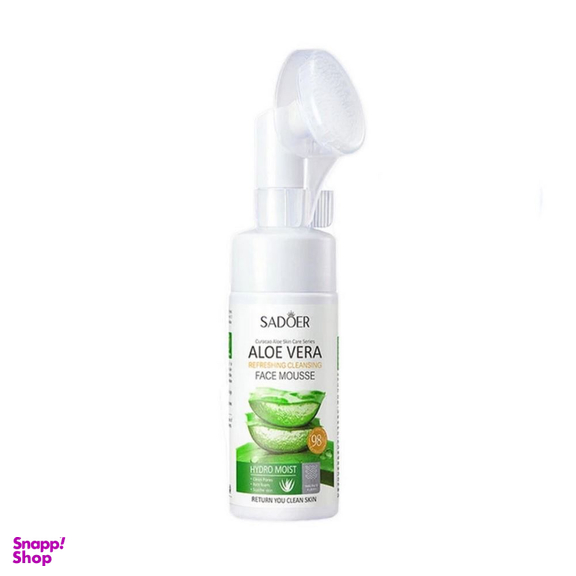 فوم شستشو صورت سادور مدل Aloe Vera حجم 120 میلی لیتر
