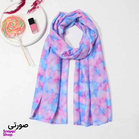 شال زنانه آنالیا مدل نخی پاستیلی کد a-2936