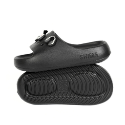 دمپایی زنانه شیما مدل travel رنگ مشکی