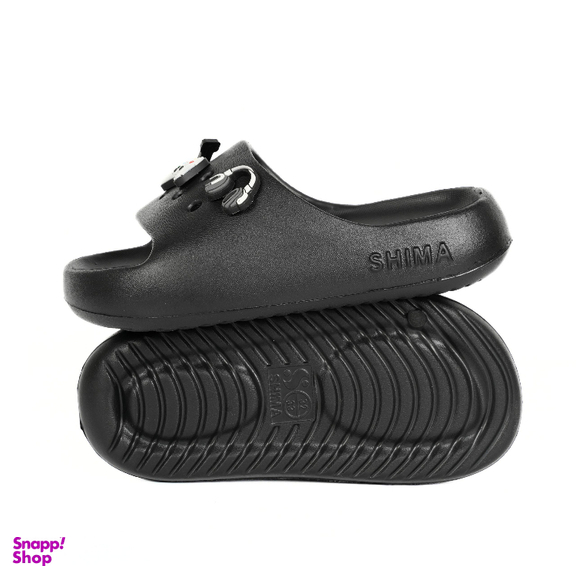 دمپایی زنانه شیما مدل travel رنگ مشکی