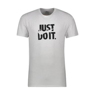 تیشرت ورزشی مردانه طرح نایک مدل Just Do It کد AT129 رنگ سفید