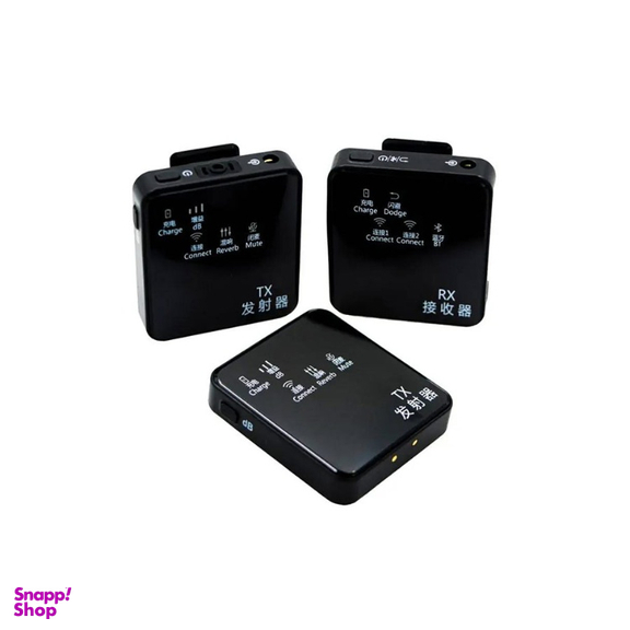 میکروفون بی سیم یقه ای انسر مدل M2 2in1 Pro