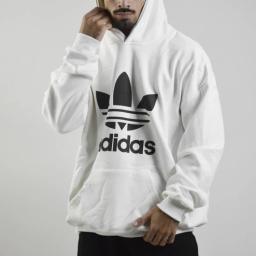 هودی ورزشی مردانه مدل GS-m-M-263504 رنگ سفید