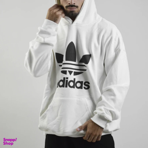 هودی ورزشی مردانه مدل GS-m-M-263504 رنگ سفید