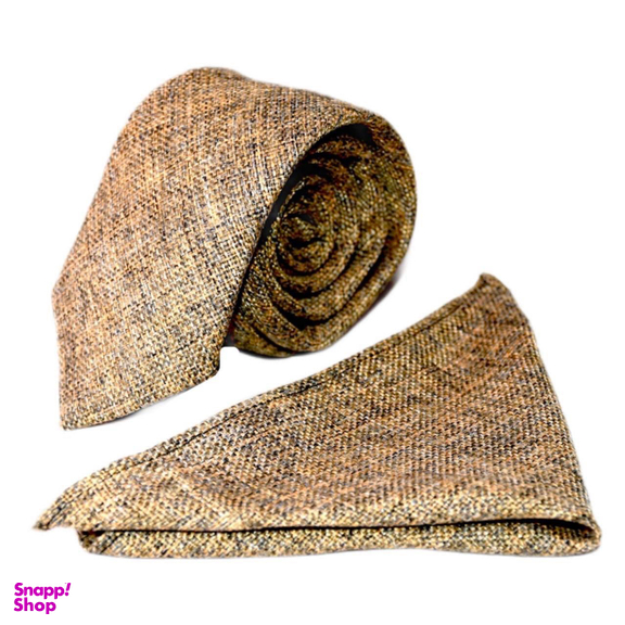 ست کراوات و دستمال جیب مردانه آیکت مدل محو