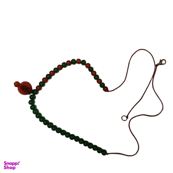 نیم ست و گل سینه دخترانه طرح انار کد 313