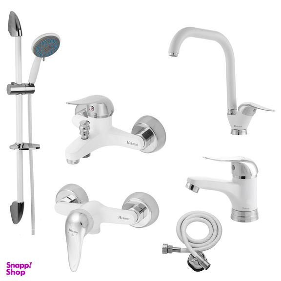 ست شیرآلات حکمت نشان مدل لیندا SK2 مجموعه 6 عددی