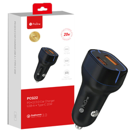 شارژر فندکی پرووان مدل 20W PCG22 USB Type-C