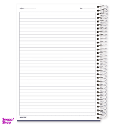 دفتر سیمی 100 برگ مکث نوت مدل جلد سخت کد 9_9172