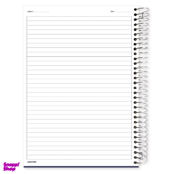 دفتر سیمی 100 برگ مکث نوت مدل جلد سخت کد 9_9172