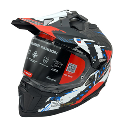 کلاه کاسکت ال اس تو کد Ls2 mx701 c explorer carbon matt red