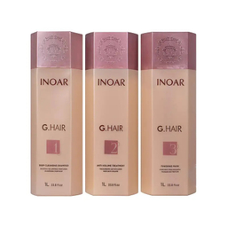 مجموعه مراقبت از مو اینوآر مدل G hair حجم 1000 میلی لیتر بسته 3 عددی