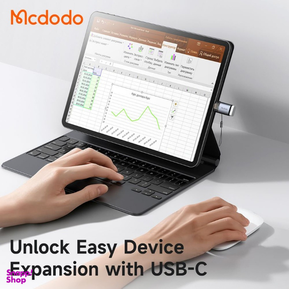 OTG مبدل Type-C به USB3.0 مک دودو مدل OT-740