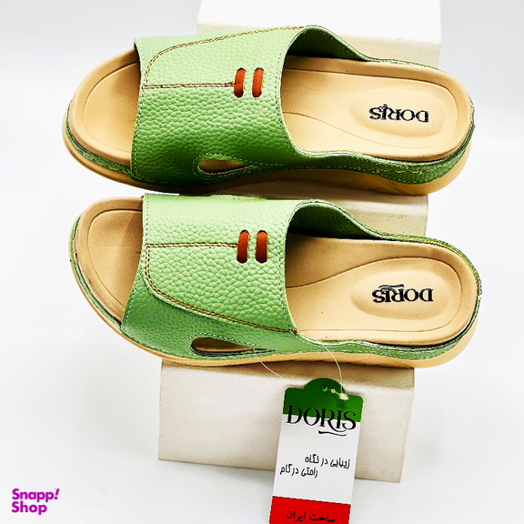 صندل زنانه دوریس مدل شهرزاد کد 04 رنگ سبز