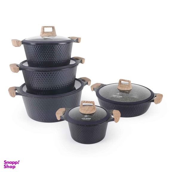 سرویس پخت و پز ده پارچه لایف اسمایل مدل MR-MIX