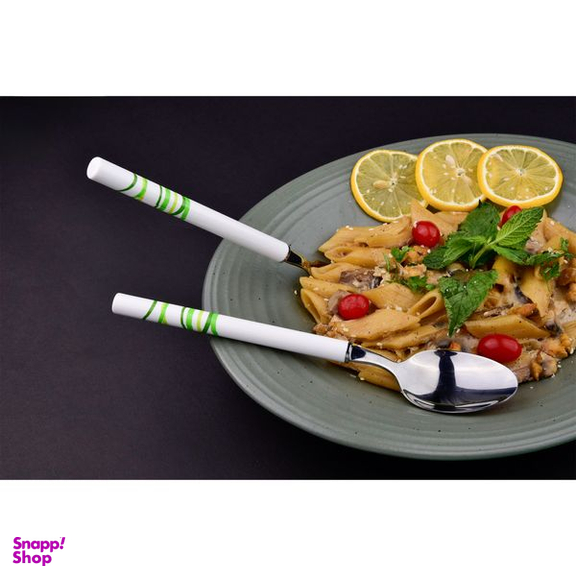 سرویس قاشق و چنگال 31 پارچه سی اند اس طرح گرد