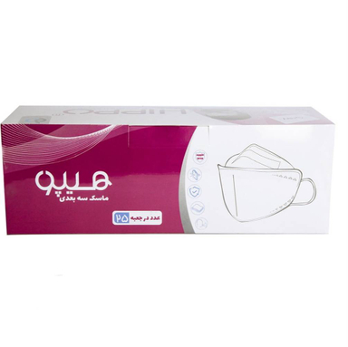 ماسک 3 بعدی نانو هیپو بسته 25 عددی
