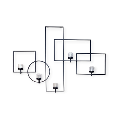 شمعدان دیواری مدل هندسی
