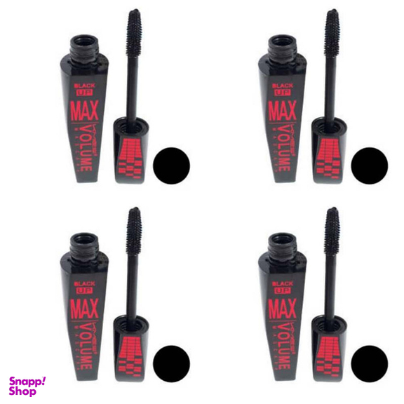 ریمل مکس مدل BLACK UP شماره 01 بسته 4 عددی