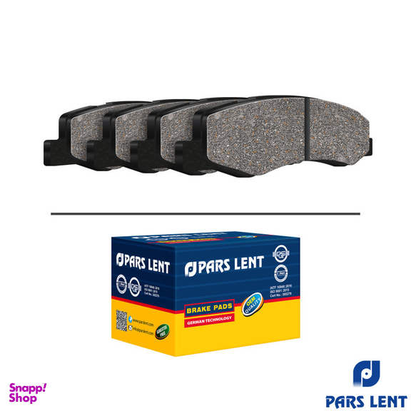 لنت ترمز جلو لنت پارس مدل 80134 مناسب برای پژو 206 تیپ 5