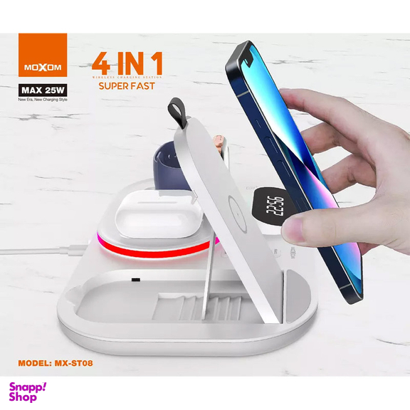 شارژر بی سیم موکسوم مدل MX-ST08