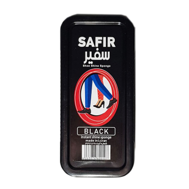 واکس کفش سفیر مدل BLK