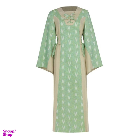 مانتو زنانه گره استایل مدل نیلای رنگ نیلی