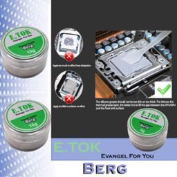 خمیر سیلیکون ایتوک مدل Berg 10G بسته 2 عددی