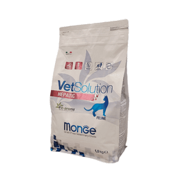 غذای خشک گربه مونژه مدل هپاتیک وزن 1.5 کیلوگرم