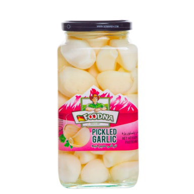 ترشی سیر حبه فودنا وزن 630 گرم