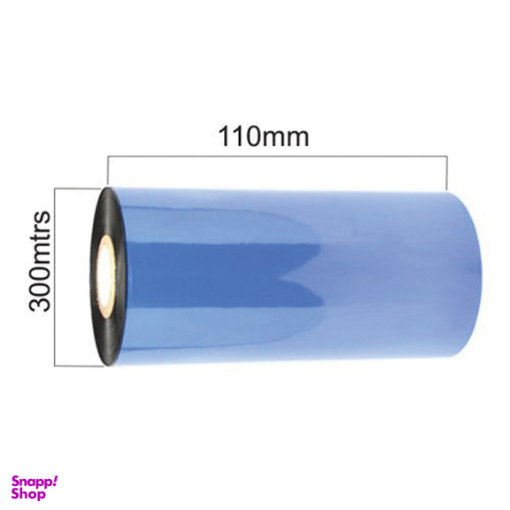 ریبون پرینتر لیبل زن wax resin کد 6416