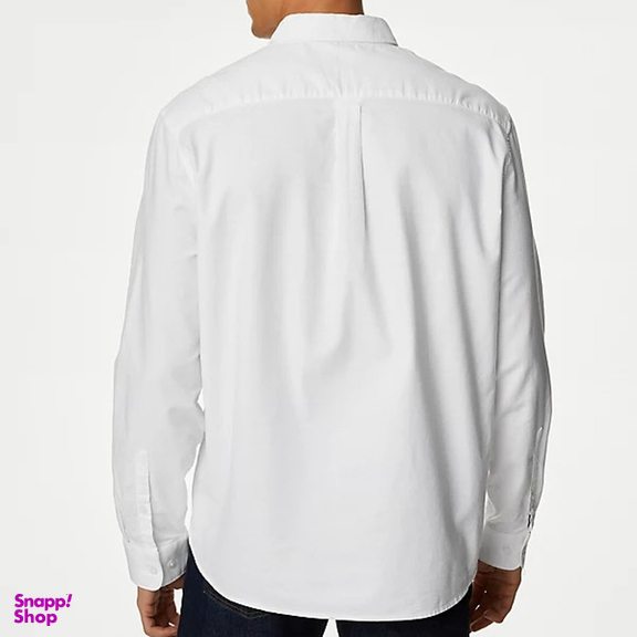 پیراهن آستین بلند مردانه هومنیتی مدل WYMSHI8080-WHT